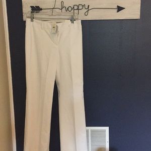 Loft New with tags white pants